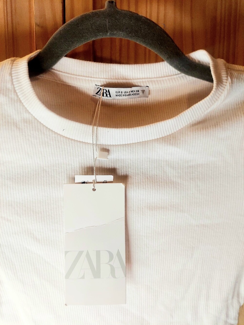 Zara Ruffle Ribbed Bodysuit - Picture 10 of 12